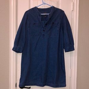 Denim dress